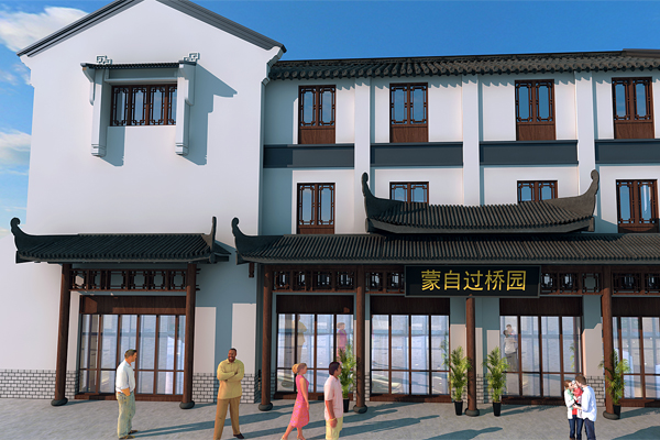 單體建筑效果圖（三）